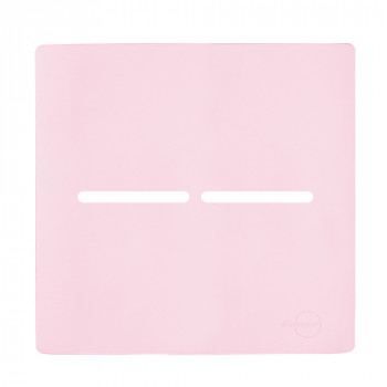 Placa P/ 2 Teclas + Suporte 4x4 - Novara Pétala